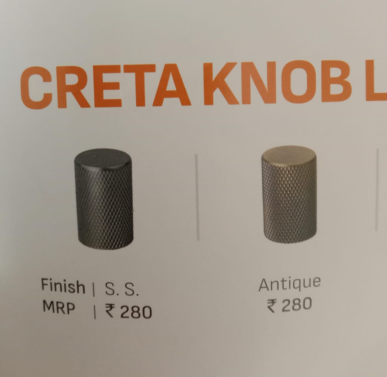 KBI CRETA KNOB LONG